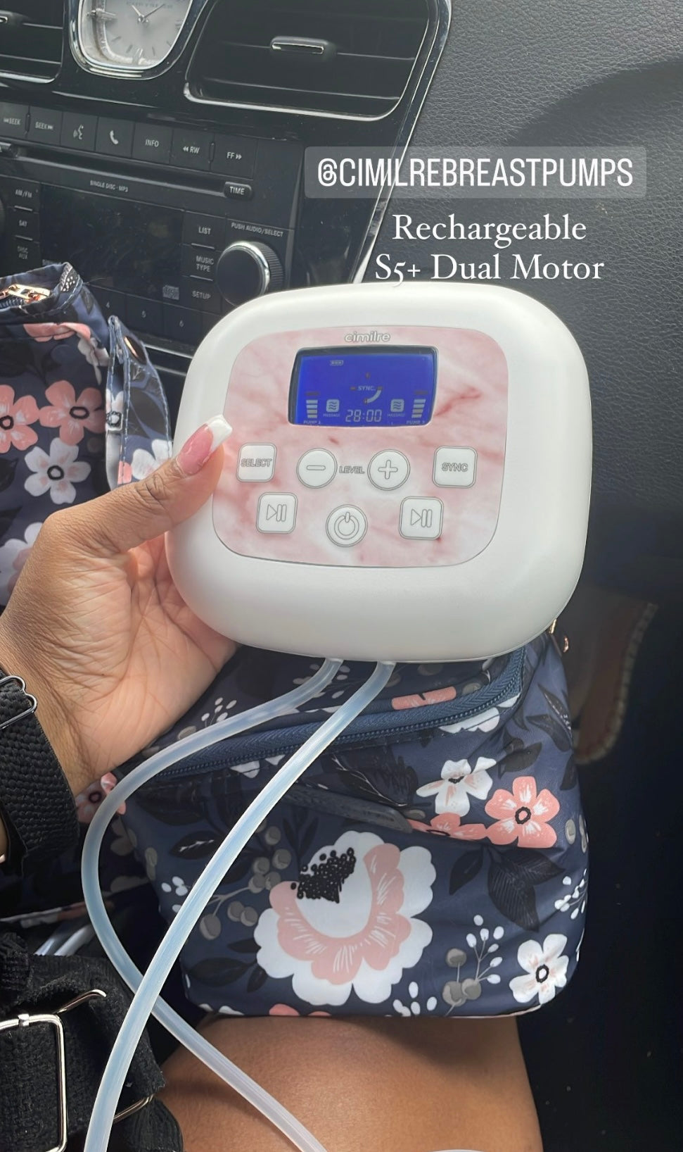 S5+ Dual Motor Rechargeable Breast Pump