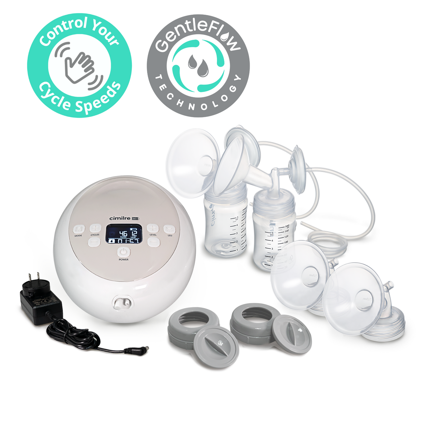 S6+ Adjustable Rechargeable Breast Pump